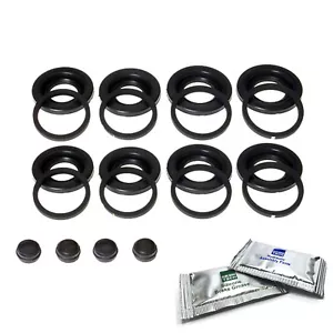 2X REAR BRAKE CALIPER REPAIR KIT FIT: VW TOUAREG 4 POT PISTON BREMBO BCK3025X2C - Picture 1 of 2