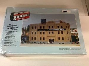Kit Walther’s Cornerstone #933-3014 escala HO “Almacén y almacenamiento confiables” - Imagen 1 de 2