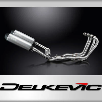 Honda CBR1000F FH-FX Hurricane 1987-99 Exhaust 4-2 13.5" X-Oval Titanium Muffler — 第 1/4 张图片