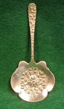 Baltimore Rose by Schofield Sterling Silver Nut Spoon w/Flowers In Bowl 4 7/8"