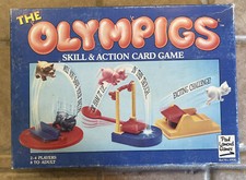 The Olympigs Skill And Action Card Game 1991 Paul Lamond Games Vintage Fun Rare!