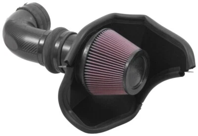 K&N 63 Series Aircharger Air Intake Fits 2016-19 Cadillac CTS-V 6.2L V8 63-3096 - Image 1 of 4
