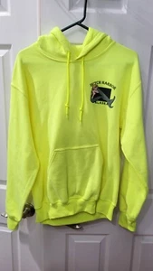 Mac Enterprise Safety Hoodie Neon Small Yellow Work Hoodie  - Picture 1 of 7
