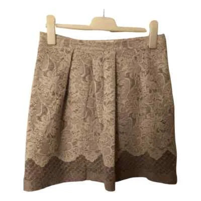 falda blumarine, con inserciones de encaje  Foto 1 de 4