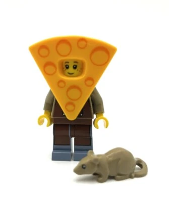 LEGO Queso Disfraz Minifigura Invierno 2025 Ratón Exclusivo Tienda Foto 1 de 4