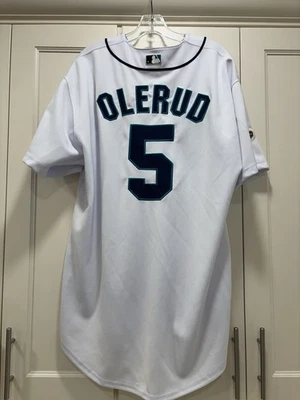 John Olerud 2001 Seattle Mariners Home Men's Jersey w/ All Star Patch - Image 1 of 4