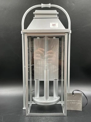 Iluminación Feiss Generation Wellsworth 22,75 pulgadas Aplique linterna de pared de latón de 3 luces Foto 1 de 4