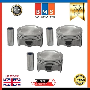 HYUNDAI KIA PICANTO G3LA 1.0 I10 PISTON WITH RINGS X1 STD OEM 23041-04000 NEW - Picture 1 of 10