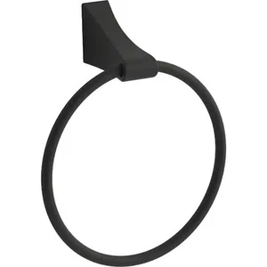 Katun Handtuchring in Mattschwarz - Bild 1 von 4