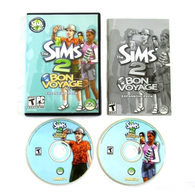The Sims 2 Bon Voyage PC Game 2007 Complete w/ Manual - Image 1 of 4
