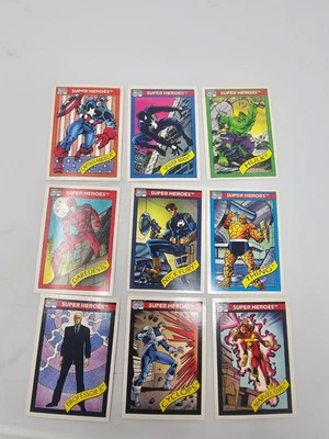 1990 Impel Universo Marvel Série 1 Conjunto Completo 1-162 Stan Lee - Imagem 1 de 3