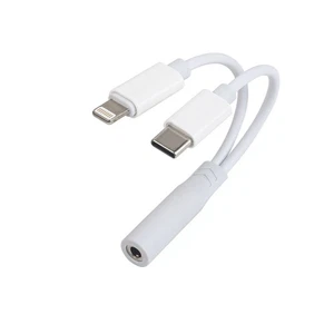 Apple Huawei Type-C to 3.5mm audio adapter cable sound card audio adapter - Photo 1 sur 3