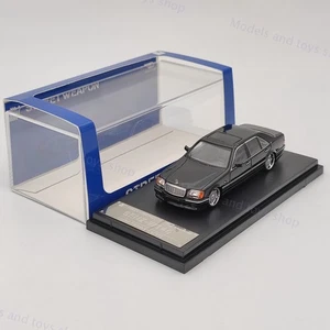 Street Weapon 1:64 Benz W140 S600 Black Limited 499 Diecast Model Car Collection - Picture 1 of 9