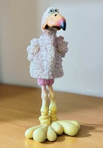 Pink Flamingo Elizabeth Bobble Bods Doug Harris 6,5" Resin Figur Russ Berrie - Bild 1 von 7