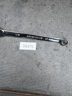 Armstrong Tools 27-512 - 1/2" 12 Pt. Llave de extremo de caja de trinquete - Nos de EE. UU. Foto 1 de 4