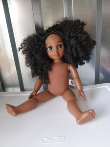 Grande poupée de jeu Disney ILY 4 EVER 4ever 17" cheveux noirs emmêlés désordonnés yeux bruns - Photo 1/11