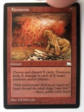 Firestorm - Weatherlight - MTG Magic - Rare - Mint / NM
