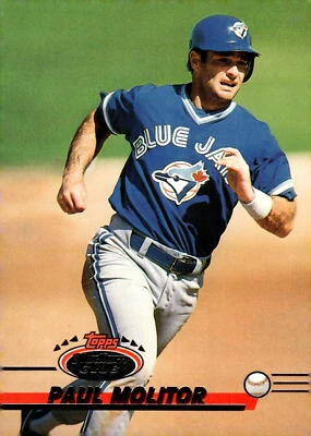 1993 Stadium Club #627 Paul Molitor - Image 1 of 2
