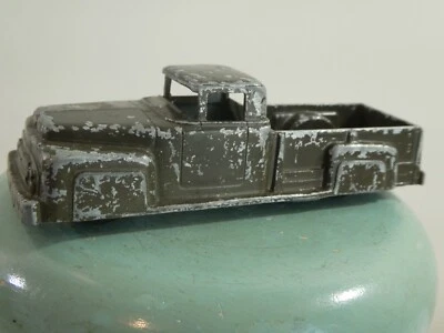 Vintage Midgetoy Farmers PickUp Truck Grn Diecast Vehicle Rubber Tires Auto Toy - Image 1 of 4