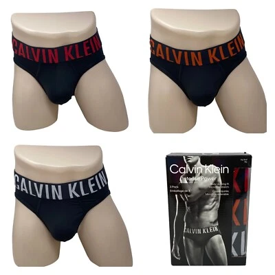 Calvin Klein Men’s Underwear 3 Pack Intense Power Microfiber Hip Brief NB2592925 - Image 1 of 4