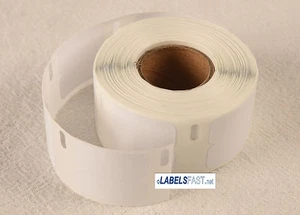30 Rollen Etikettengröße 1/2 Zoll x 1 Zoll - extra kleine Etiketten - Ersatz für DYMO 30333 - Bild 1 von 4