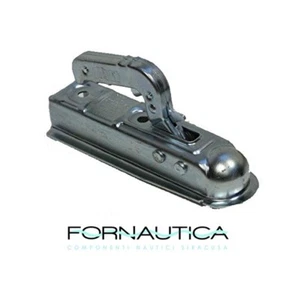 GANCIO TRAINO PER RIMORCHIO CARRELLO PORTABARCHE - 750 KG - QUADRO 50 MM - Foto 1 di 1