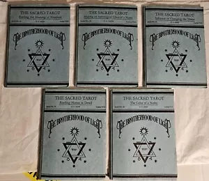 Brotherhood of Light~ The Sacred Tarot~5 Vol. Serial Course 25~29 VI-E~I CC Zain - Picture 1 of 24