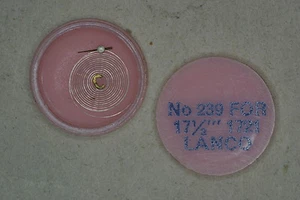 Hairspring balance LANCO - LAREX - L.W.C. 1721 Spirale bilanciere NOS - Imagen 1 de 1