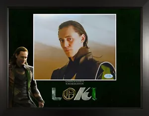 Tom Hiddleston Loki Marvel Actor Custom Framed Signed Photo Display ACOA - Picture 1 of 1