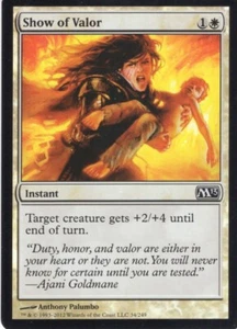 SHOW OF VALOR 34/249 FOIL CORE SET 2013 M13 MTG MAGIC NM - Afbeelding 1 van 1