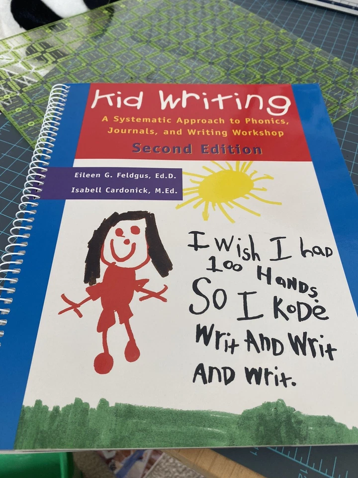 Kid Writing - Image 1 of 2