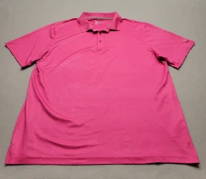 Reebok Golf Herren Neon Pink Kurzarm Poloshirt Größe 2XLT - Bild 1 von 7