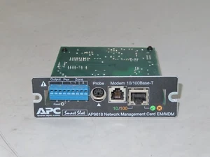 APC AP9618 Network Management Card EM/MDM - Picture 1 of 3
