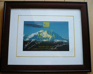 IMPRESIÓN FIRMADA, EXPOSICIÓN DE ARTE FUERA DE ALASKA, GERMANTON NC GALLERY ARTISTA FIRMADO, RARO - Imagen 1 de 8