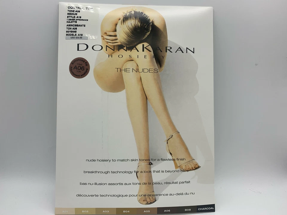 DKNY The Nudes Enhanced Fit Control Top Hosiery, Medium, A19, A06 - Image 1 of 1