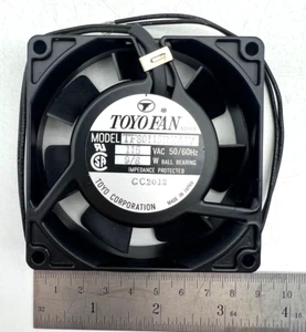 NEW TOYO FAN TF80115RXAW 115VAC 50/60Hz 9/8W Ball Bearing Impedance Prot. JAPAN - Imagen 1 de 4