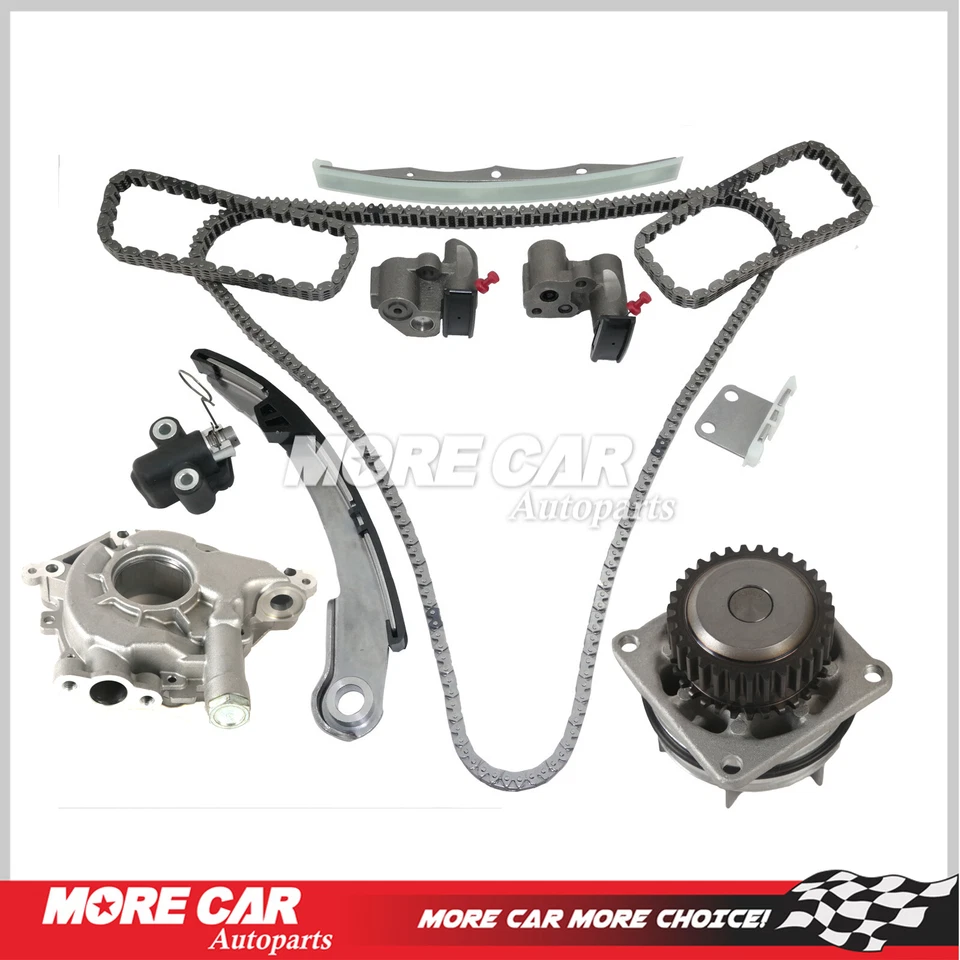 Timing Chain Kit Oil Water Pump Fit 04-08 Nissan Maxima Quest Altima 3.5 VQ35DE - Image 1 of 4