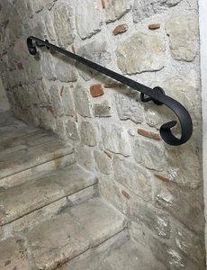 Corrimano in ferro battuto modello Amalfi da cm 50 a 400 o su misura - Imagen 1 de 12