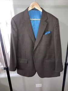 Hiras Bespoke Hand Made Sports Coat/Jacket/Blazer W/ Pocket Square (Monogrammed) - Picture 1 of 12