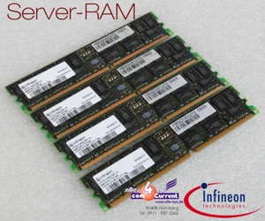 2GB 2x 1GB Storage RAM ECC Reg Storage PC2100 For Server FSC Primergy RXI300 S55 - Picture 1 of 1