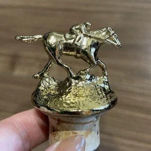 Blanton's Bourbon Whiskey Gold Cork Bottle Stopper Letter N - Picture 1 of 1