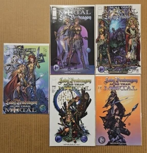 Lady Pendragon More Than Mortal #1 Four Different Variants Plus Preview Lot of 5 - Picture 1 of 4