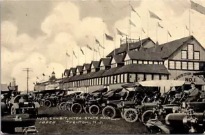 TRENTON, NEW JERSEY - AUTOAUSSTELLUNG INTERSTATE FAIR - ALTE POSTKARTE - Bild 1 von 2