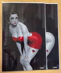 Betty Boop 2 Book Variant Cover Set /69 Jacob Bear & Matthew BooKooComix - Bild 1 von 1