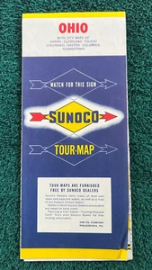 1960 ~ Sunoco ~ Ohio Oil Map - Picture 1 of 6