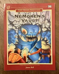 NeMoren’s Vault D20 RPG Module (Fiery Dragon) ISBN 1894693000 – Hard to Find! - Picture 1 of 4