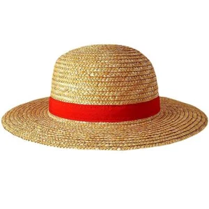 Luffy Straw Hat Anime Cartoon Character Sunscreen Straw Hat Cosplay Sun Hat *1 - Picture 1 of 14
