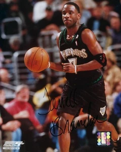 GFA Minnesota Timberwolves Legend * TERRELL BRANDON * Signed 8x10 Photo COA - Picture 1 of 1