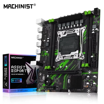 X99 PR9 X99 Motherboard Support LGA 2011-3 Intel Xeon E5 V3&V4 CPU DDR4 RAM SATA - Image 1 of 4