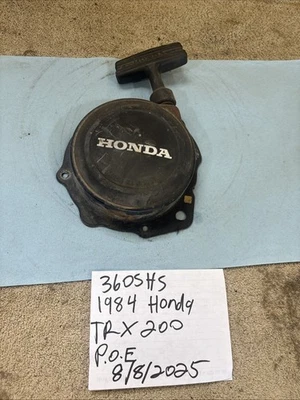 Honda TRX 200 1984 retroceso retroceso arranque 360 Foto 1 de 4